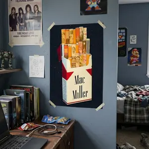 Mac Miller Poster, Hip Hop Music Art Print ( No Framed)