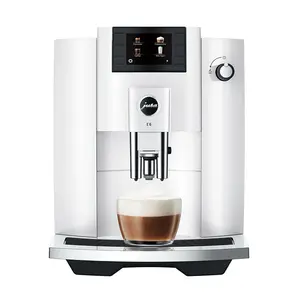 Jura E6 Piano White Coffee Machine 15559