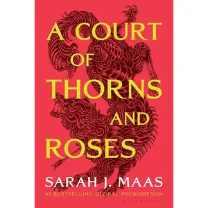 A Court of Thorns and Roses Paperback by Sarah J. Maas, #1 Bestseller Global Phenomenon, Romance Adventure Faerie Lore Book (Published June 2 2020)