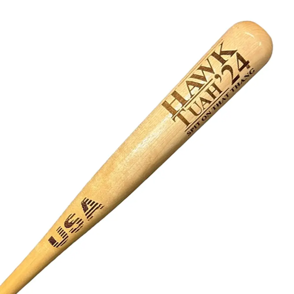 Hawk Tuah '24 Engraved Baseball Bat