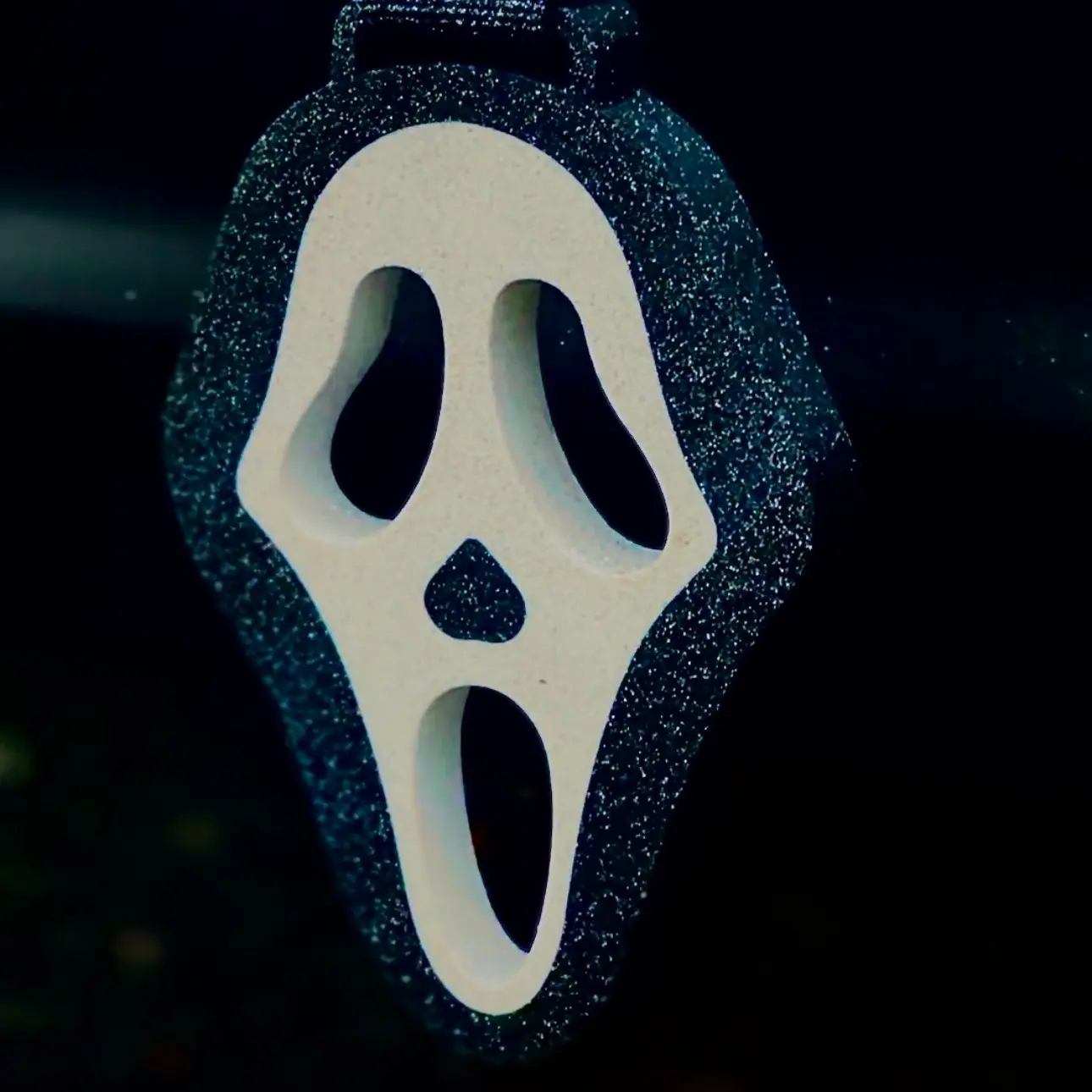 Glitter Ghost Face Scream Tsurikawa