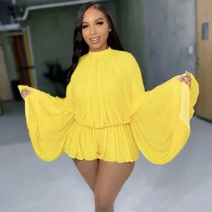 ROMANTIC RUCHED 2 PIECE SHORTS SET