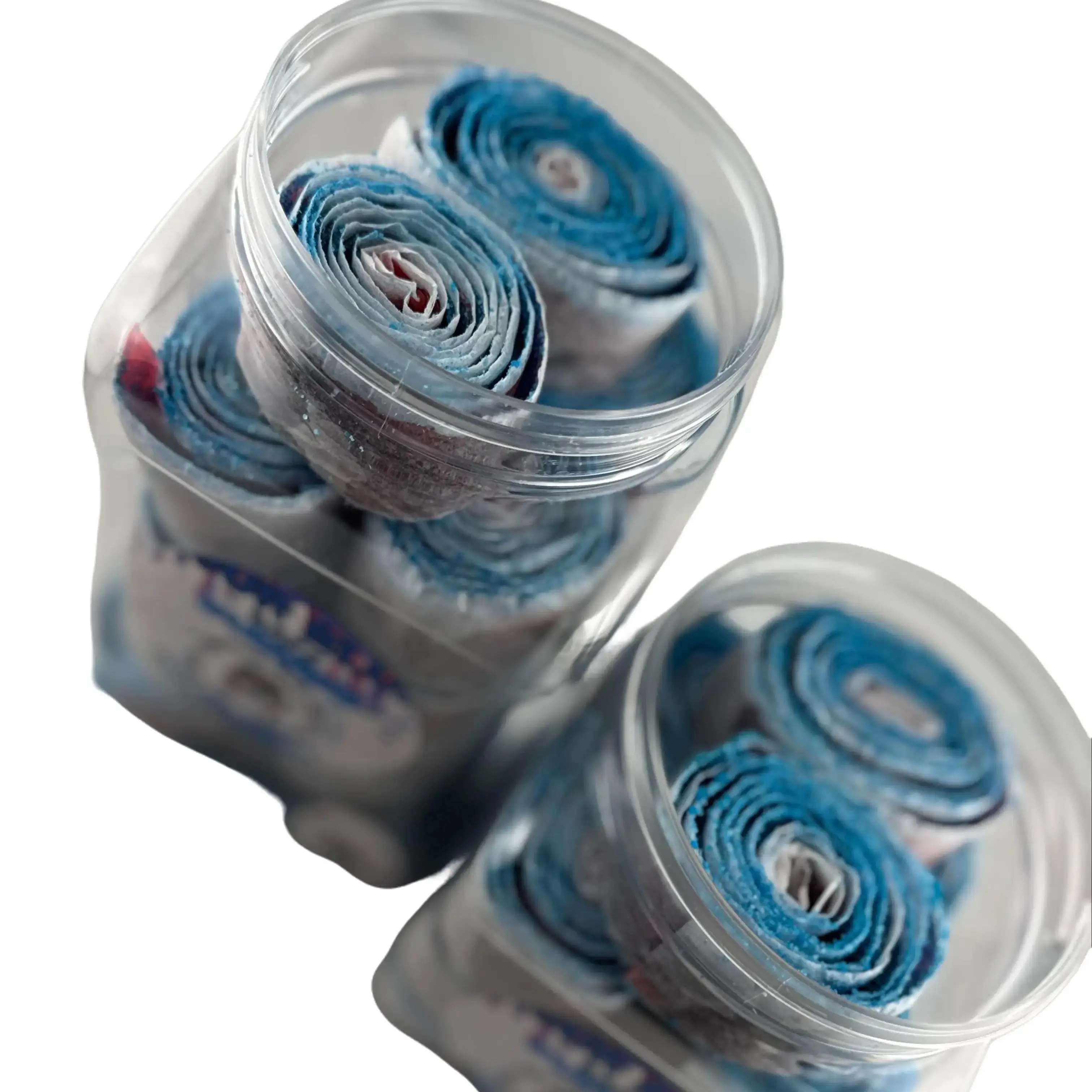 sour blue razz fruit by the foot candy rollups