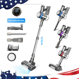 [Memorial Day Sale] INSE S9X Cordless Vacuum Cleaner – 30Kpa Smart Cleaning Machine for Carpets & Hard Floors, LED Screen, Anti-Tangle Brush, 4 Modes – Household Appliance pet lovers