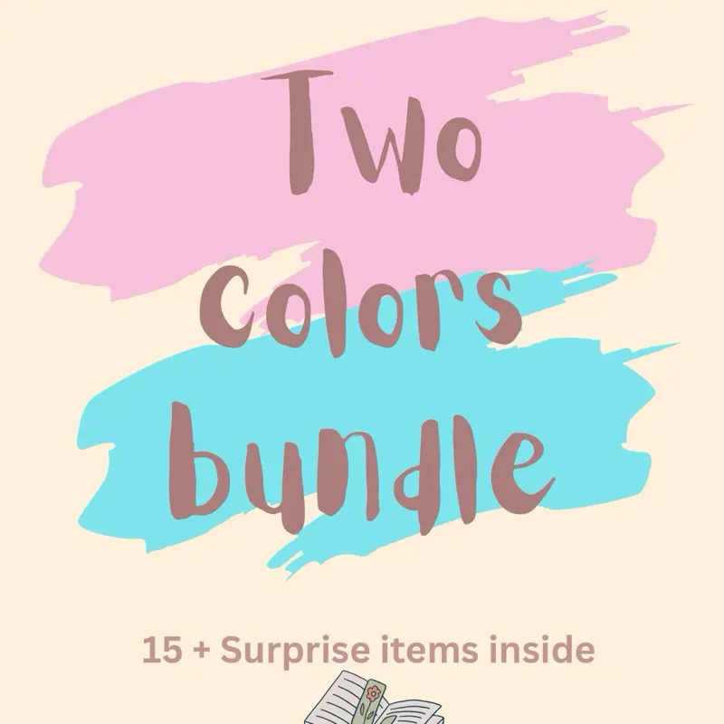 Mix of two colors bundle