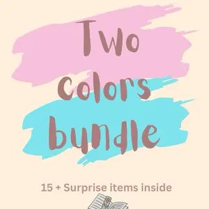 Mix of two colors bundle Mix of two colors bundle