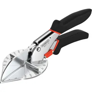 Angle Miter Shears , Angular Trim  of Molding, Adjustable at 45 To 135 Degree With Safety Lock Hand Tools for  Plastic, PVC and Molding Trim