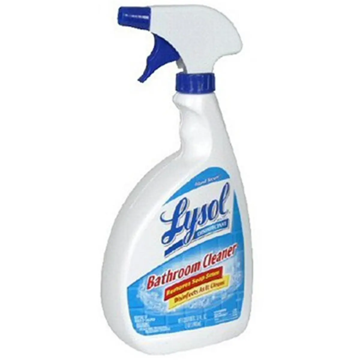 Reckitt Lysol Island Breeze Bathroom Cleaner - 32 oz, Case of 12, Powerful Cleaning Solution, Antibacterial Germ Killer, Clean & Shine Household Cleaner, Antibacterial Bathroom Cleaners, Clean & Shine Bathroom Cleaners