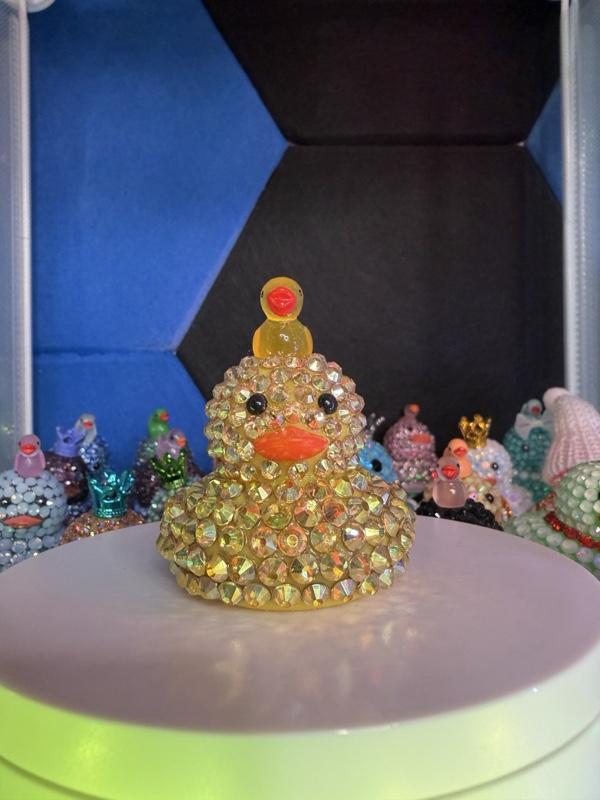 Rhinestone Rubber Ducks