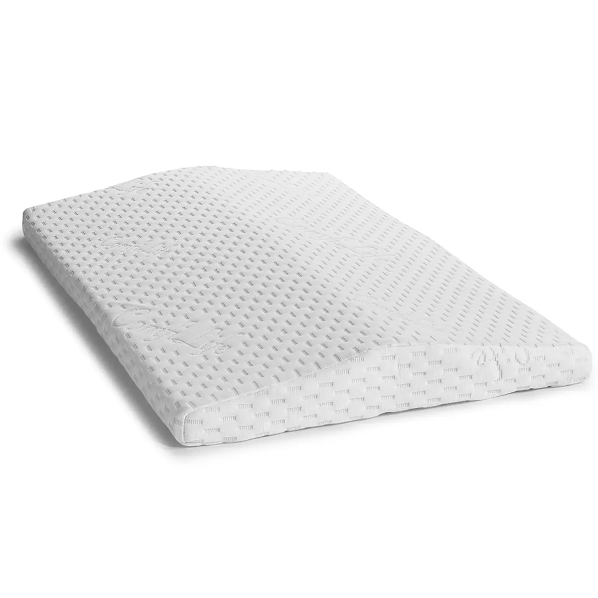 ComfiLife Triangle Lumbar Supporting Pillow - High-Density Memory Foam, Breathable Flat Weave, Ergonomic Design for Low Back Pain Relief, Ideal for Side, Back Sleepers, Side And Back Sleepers