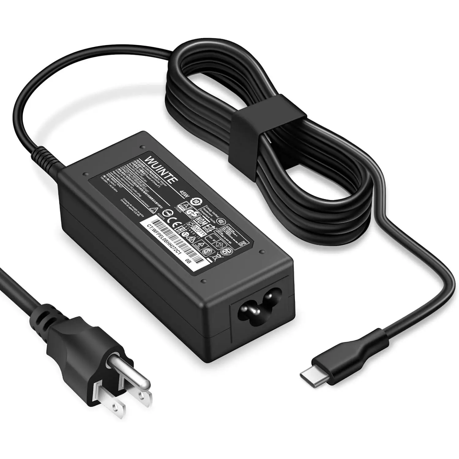 Charger Compatible with Acer Laptop Chromebook Charger 45W USB C Fast Power Adapter
