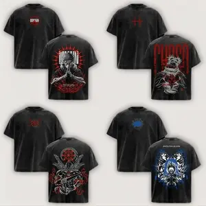 Jujutsu Kaisen The Culling Game Vintage Washed Oversized T-Shirt Collection – Itadori Yuji, Choso, Mahoraga, Mahito Graphic Tees Acid Wash Soft Cotton Anime Streetwear Apparel, Casual Unisex Top, Gift for JJK Fans Jujutsu Kaisen anime merchandise