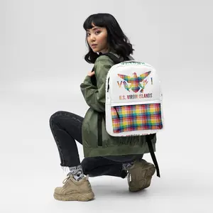 U.S. Virgin Islands Madras Heritage Backpack