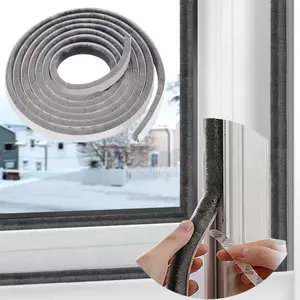 33 Ft Window Weather Stripping Door Seal Strip,Soundproofing Frame Winter Insulation Tape, Windproof / Window Inserts, Door Gap Filler Light Blocker,  Stickiness, 0.35''Wide x 0.2"Thick