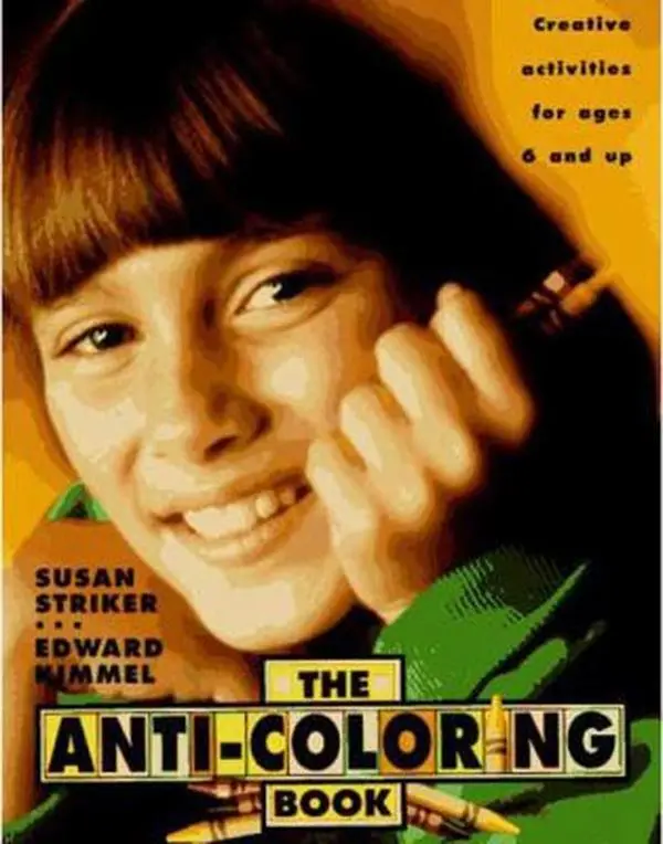 Used The Anti-Coloring Book Tutorial Sketchbook by Susan Striker (Paperback, English)