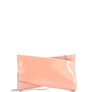 Pre-owned christian louboutin Leather Clutches & Wristlets Loubitwist Clutch On Chain Small by Rebag