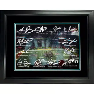 Super Bowl LIX 59 Team Signed No Frame Poster Print Super Bowl LIX 59 Team Signed No Frame Poster Print