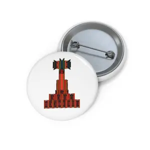 Temple Core Retro Speaker Stack Pin Button