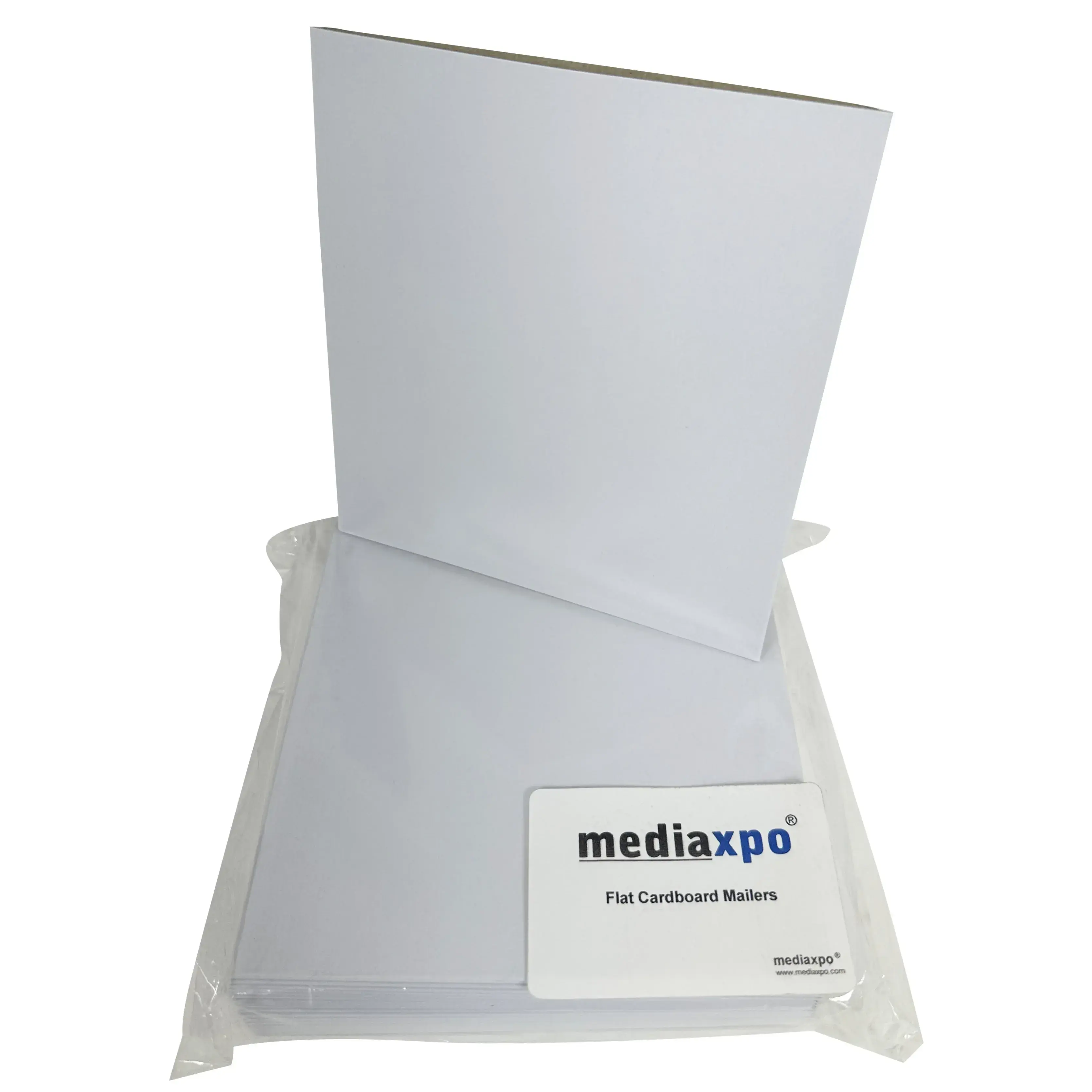 CD/DVD White Cardboard Jackets Cover NO FLAP (5 5/8 x 6)