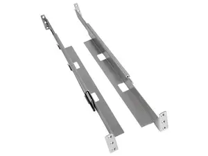 Tripp Lite 4POSTRAILKITWM Steel 4-Post 1U Wall-Mount Rack Kit for Room Decor, Includes Shelves for Easy Installation