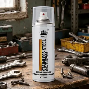 Heavy-Duty Chrome Repair Spray - Durable, Weather-Resistant Coating for All Metal Surfaces