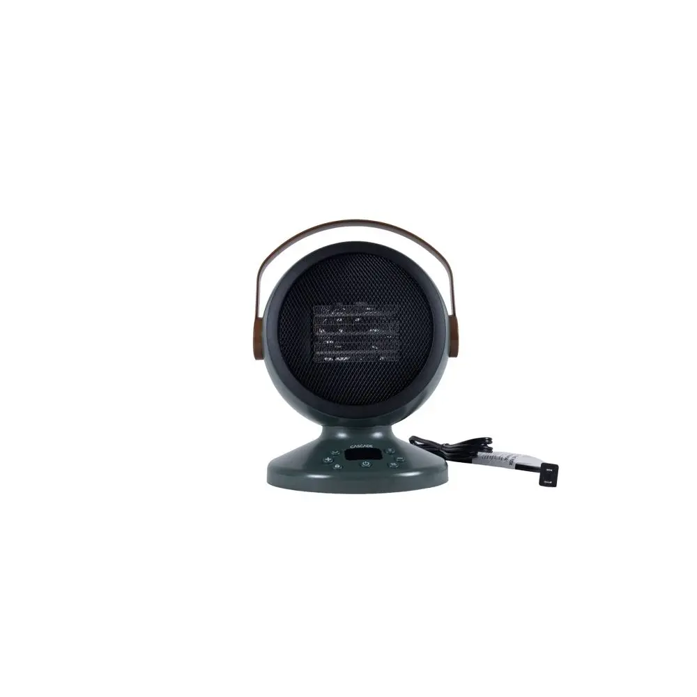 Cascade Portable Heater with Handle Dark Gray