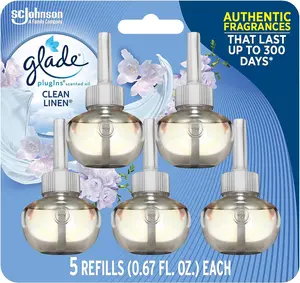5 Count PlugIns Refills Air Freshener Scented & Essential Oils