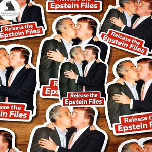 Release the Epstein Files Sticker,Trump gas pump stickers - Political Humor, ,I Did That Anti-Trump Sticker,Vinyl Decals