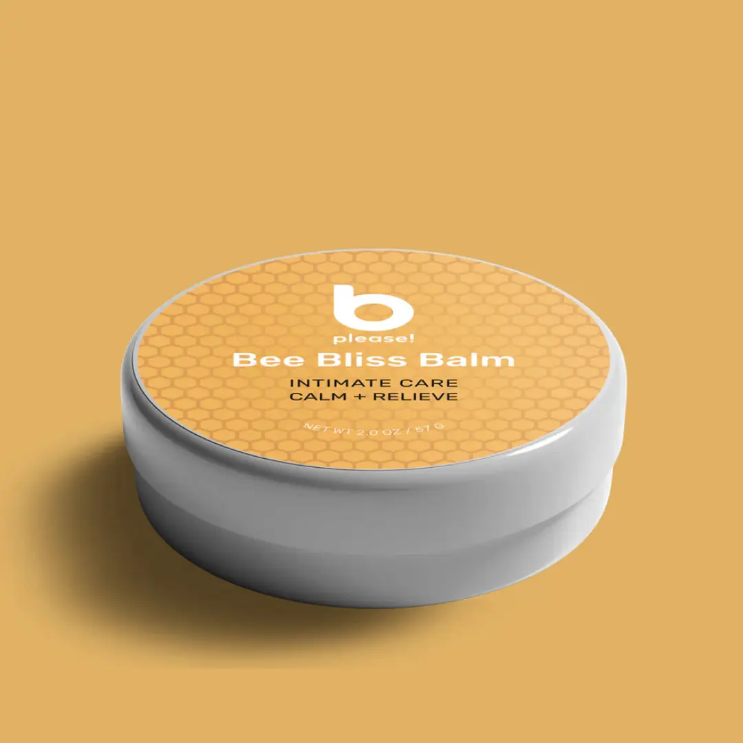 B Please! Bee Bliss Balm — Gentle Intimate Soothing & Hydrating Honey Balm, 2oz