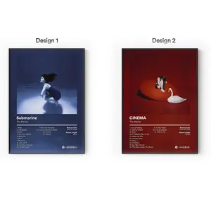 [Sale Up To 40%] [Unframe] The Mar�as Album Posters, Indie Dream Pop Wall Art, Romantic Bedroom Music Aesthetic Decor, Modern Album Cover Artwork, Gift for Fans
