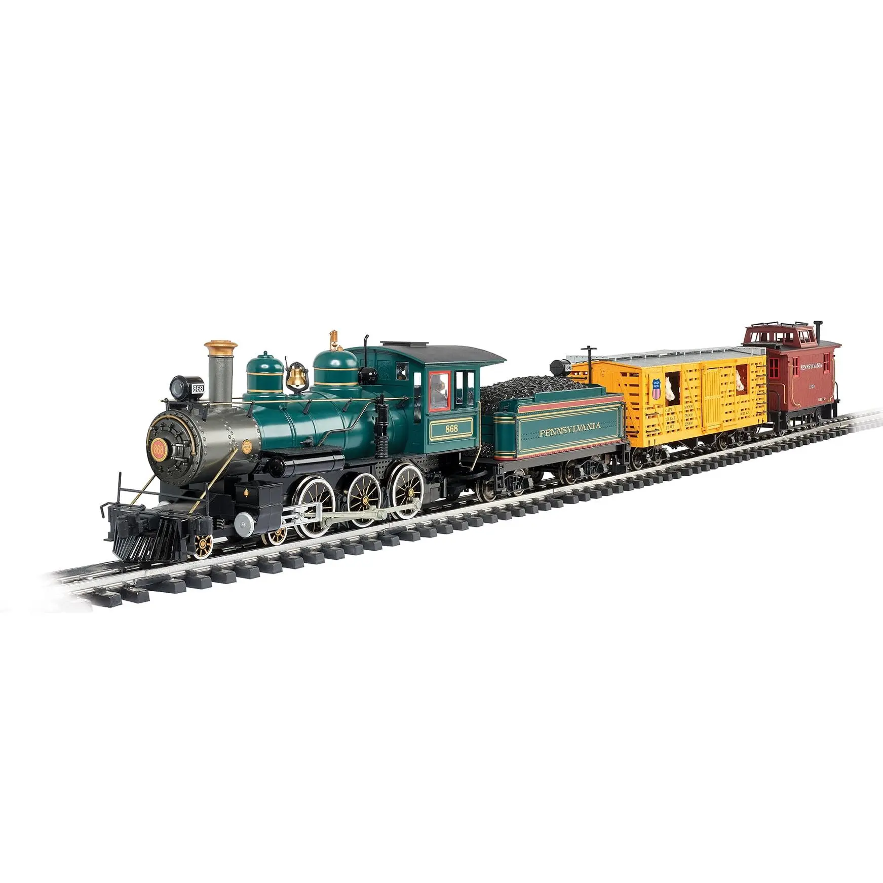 Bachmann Trains - COWCATCHER Ready To Run Electric Train Set - Large "G" Scale