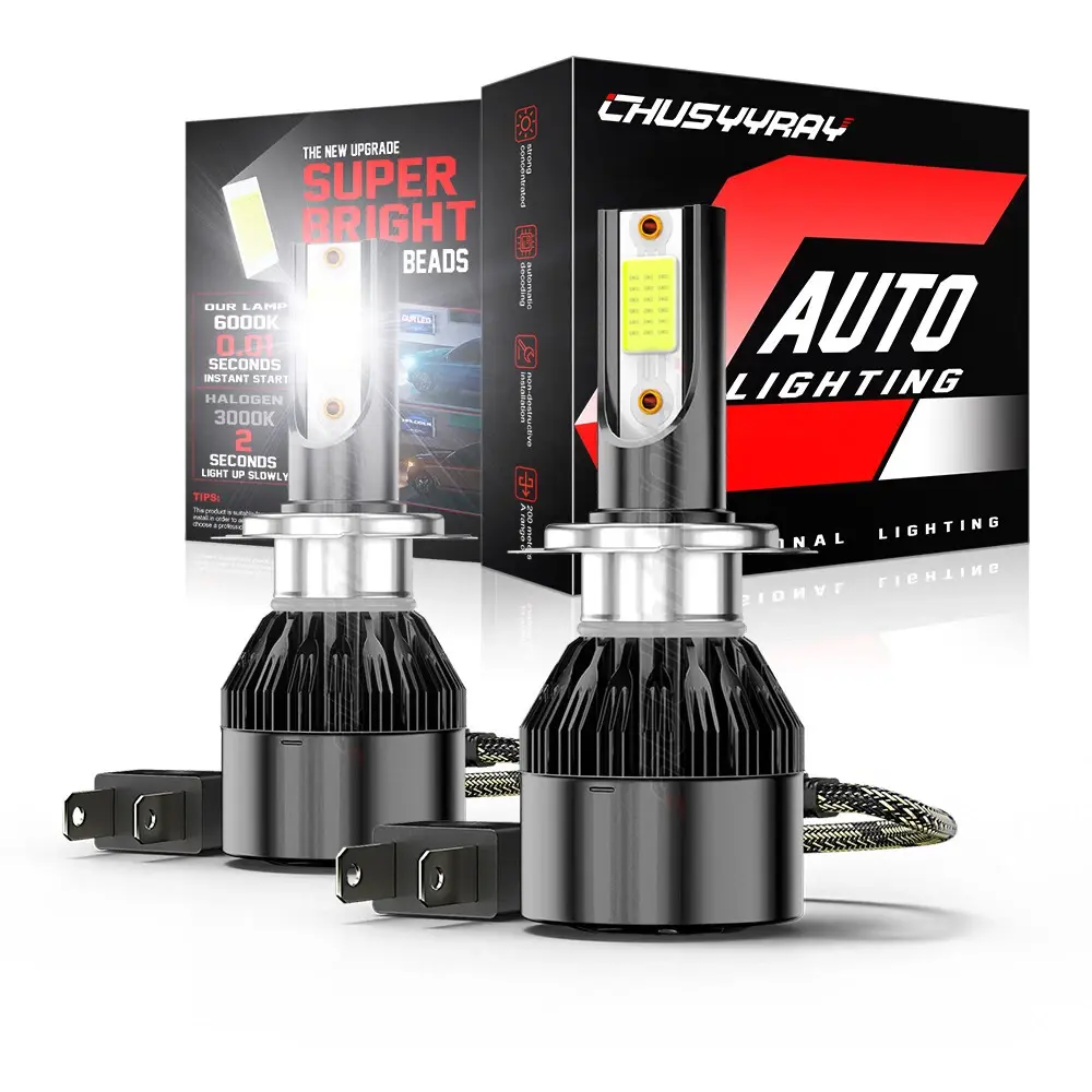 For BMW 328i 2007-2015 2016 2x H7 LED Headlight Bulbs High Low Beam 6000K White