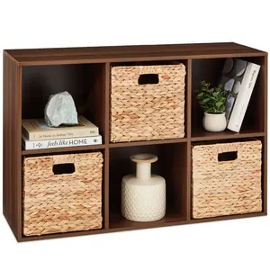 Best Choice Products Cube Bookshelf w/ Removable Back Panels