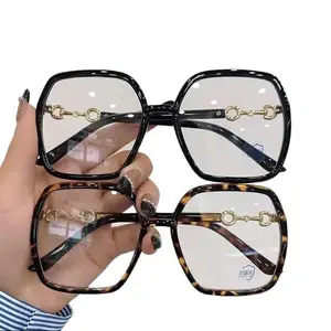 Fashionable Oversized Glasses for Unisex with Large Screen, Anti Blue Light Eye Protection, Lightweight Design, Myopia-Friendly, Comfort Fit