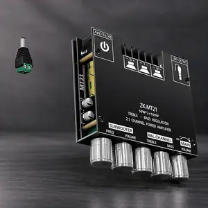 50W & 100W Hi-Fi Stereo Amplifier Board, Power Amp Module, Independent Treble & Bass Control, Low Noise, Bass Boost, Ideal for DIY Bluetooth Speakers, Home Theater, Multi-System Audio Upgrade, High-Performance Module