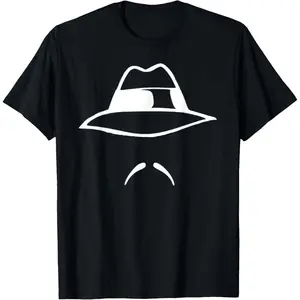 Women's 100% Cotton Short-Sleeve Oversized T-Shirt - Relaxed Fit, Breathable Fabric, Lowrider Hat & Moustache Chicano Cholo Latino Low Rider Design, Unisex Casual Crewneck Top