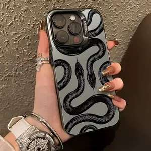 Python Compatible Apple 15/14/16 Pro Max Phone Case Personalized Creative iPhone 12/11 Pro Hard Case Creative