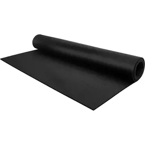Flooring Inc's 1/4" Thick Tough Rubber Flooring Roll | Flexible Recycled Rubber Floor Mats for Home Gym | Heavy Duty Rubber Mat for Home Gyms, Sheds, Horse Stall Mat or Trailer