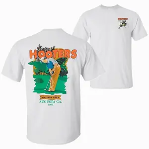 [SALE OFF 50%] Hooters Golf Clubs Graphic T-Shirt For Men & Women, Trendy Cotton Shirt, Funny Golf Design SF