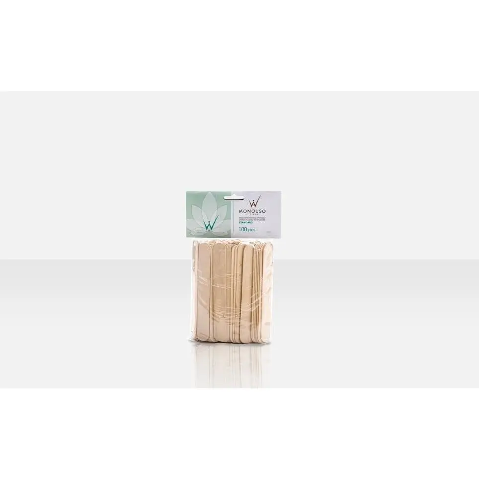 Wooden spatulas Standard Italwax, 100pcs bag