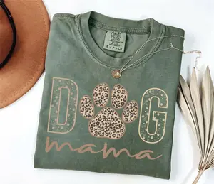 Comfort Colors Dog Mama Shirt, Dog Mom Gift, Dog Mama Shirt, Dog Mom Shirt for Womens, Dog Mama Shirt, Dog Parent Shirt, Dog Lover Mom Gift