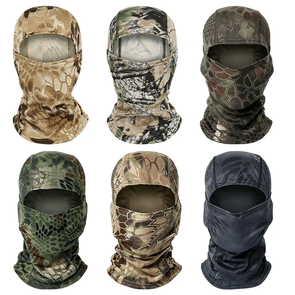 6 Pack Ski Mask for Men Balaclava Full Face Mask Breathable Winter Windproof Hood for Motorcycle Snowboard