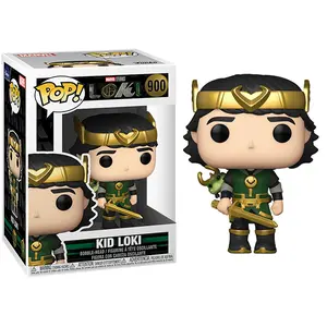 Funko Pop! Kid Loki Loki 900 Vinyl Figure in PopShield Protector