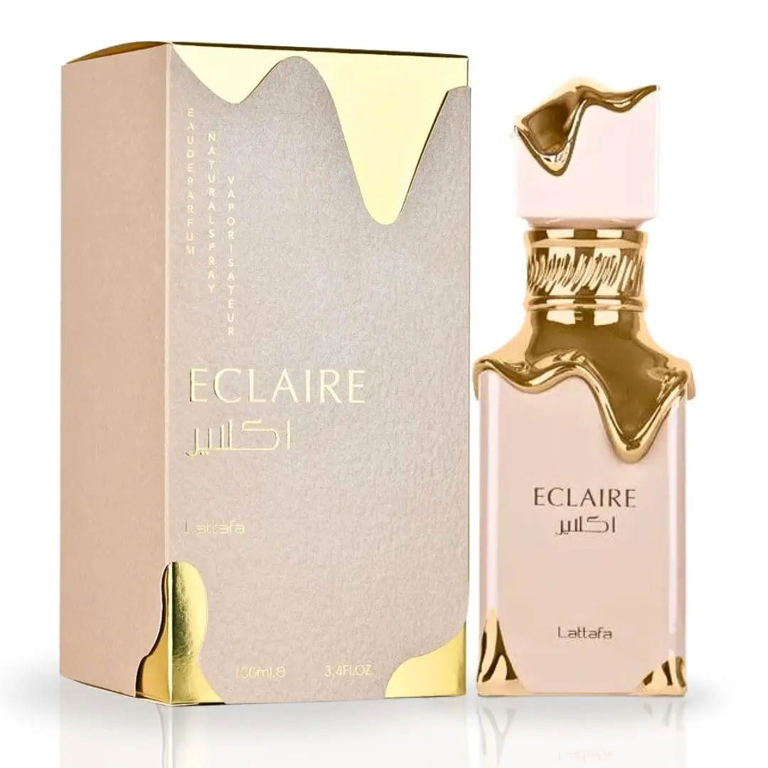 Lattafa Eclaire Women's Eau de Parfum Spray, 3.4 oz/100 ml Floral Scent Fragrance for Beauty & Personal Care