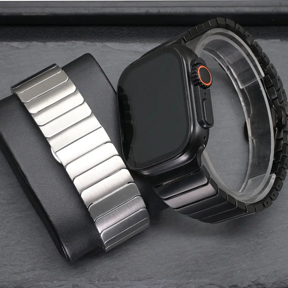 Stainless Steel Band for Iwatch 49mm Serise 10 9 8 7 6 5 4 Se 46mm 45mm 44mm Luxury Metal Band for Apple Watch Ultra 2/1 49mm Bracelet, Smartwatch Strap, Smart Watch Accessories