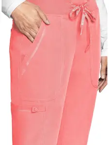 MC TOUCH Jogger Scrub Pant - Missy Fit, Touch Performance Fabric, Rib-Knit Waistband, 5 Pockets, Modern Jogger Silhouette, Perfect for Professionals