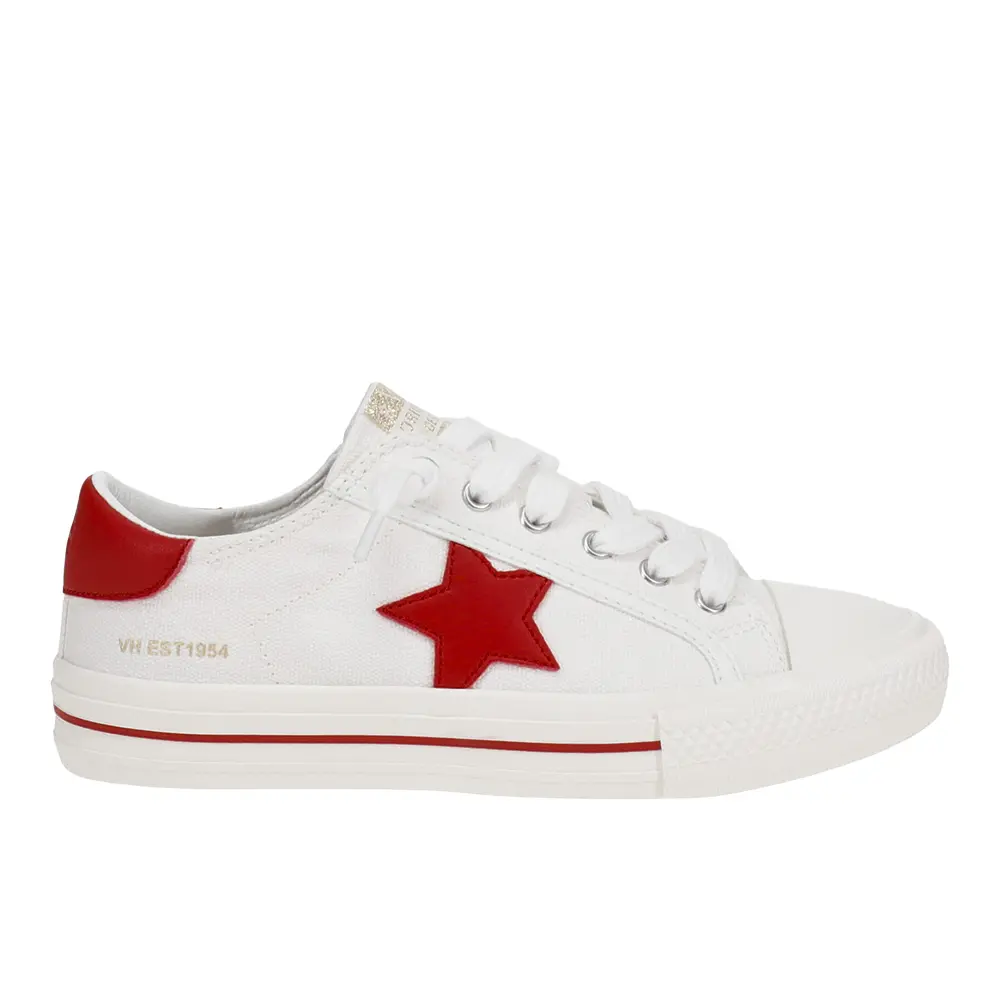 Vintage Havana Womens Alive Slip On Sneakers Shoes Casual - Red