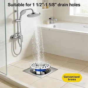 Copper Material Anti-Odor Drainage Device, Shower Drain Backflow Prevention Valve, Single Direction Drain Filter, Bathroom & Kitchen Odor Control, Bathroom Accessory, Bathroom Fixture Accessories