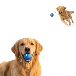 Jumping Ball -Interactive Dog Toy for Pet Playtime - auto rolling and jumping dog ball