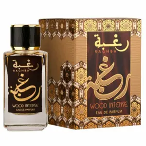 Lattafa Raghba Wood Intense For Unisex 3.4 Oz EDP Spray